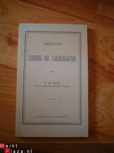 Beknopt leerboek der aardrijkskunde door P.R. Bos 1876/1977
