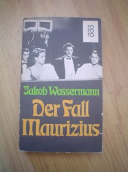 Der Fall Maurizius von Jakob Wassermann - 1