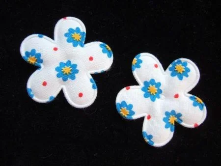 Zonnige bloemetjes bloem ~ 3 cm ~ Blauw - 0