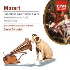 David Oistrakh/Berliner Philharmoniker - Violin Concertos Nos.1-3 - Mozart  CD Nieuw
