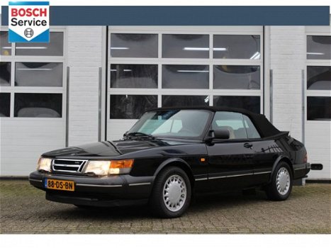 Saab 900 Cabrio - 2.0 TURBO 16 met Airco YOUNGTIMER in zeer goede staat ( Vestiging - Nieuwegein ) - 1