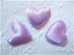 Klein satijnen hartje ~ 2 cm ~ Lila paars - 0 - Thumbnail