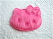 Hello Kitty van bont ~ 3 cm ~ Fuchsia roze - 0 - Thumbnail