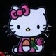 Hello Kitty van bont ~ 3 cm ~ Roze - 6 - Thumbnail