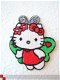 Hello Kitty ~ 3 cm ~ Glanzend wit - 7 - Thumbnail