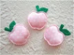 Kleine satijnen polkadots appel ~ 2,5 cm ~ Roze - 0 - Thumbnail