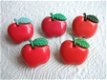 Kleine satijnen polkadots appel ~ 2,5 cm ~ Fuchsia roze - 3 - Thumbnail