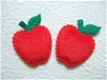 Grote bont appel ~ 4 cm ~ Rood - 0 - Thumbnail