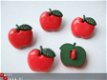 Grote vilt appel ~ 4 cm ~ Rood - 4 - Thumbnail