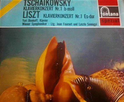 LP - Tschaikowsky - Liszt - Yuri Boukoff klavier - 0