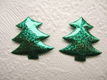 Mooie glinsterende kerstboom ~ 3 cm ~ Groen - 0 - Thumbnail