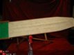 Oude houten kinderstrijkplank. 71 x 50 x 15 cm. - 2 - Thumbnail