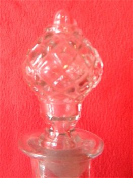 Antieke glazen karaf ca 1920. no 1. - 3