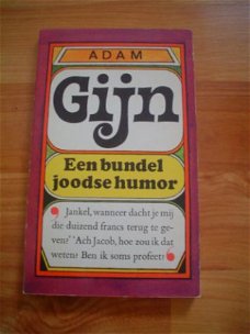 Gijn, een bundel Joodse humor door Adam