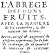 SALE unmounted stempel Le Jardin Fruits Script van Oxford Impressions - 1 - Thumbnail