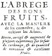 SALE unmounted stempel Le Jardin Fruits Script van Oxford Impressions. - 1 - Thumbnail
