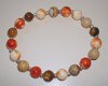 Armband van Ocean Jade, tijgeroog en Picture Jasper - 1 - Thumbnail