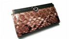 Dames portemonnee bruin groot model online kopen - 1 - Thumbnail