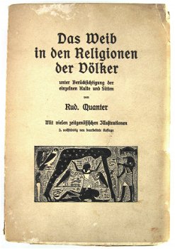 Das Weib in den Religionen der Völker (c.1912) Quanter Vrouw - 1