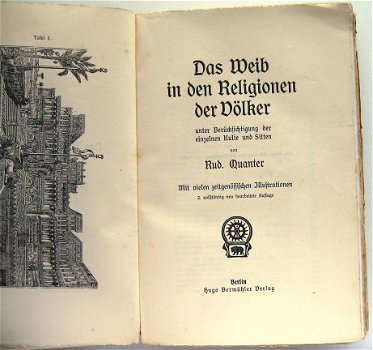 Das Weib in den Religionen der Völker (c.1912) Quanter Vrouw - 2