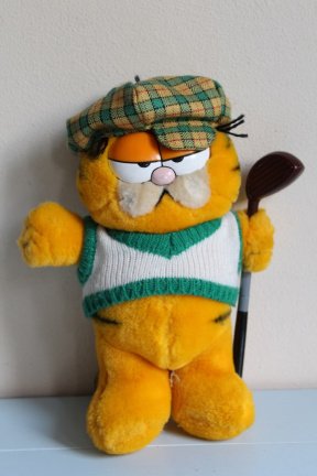 Garfield als golfer - Pluche - nr. 1