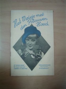 Het meisje met den blauwen hoed (1934) filmliedjes - 1