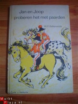 Jan en Joop proberen het met paarden door W.P. Balkenende - 1