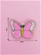 Bedel / Charm 0150, Vlinder licht roze - 1 - Thumbnail