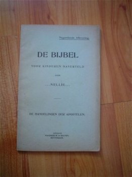 De bijbel voor kinderen naverteld door Nellie deel 19 - 1