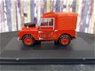 Land Rover Series 1 88 ROVER FIRE BRIGADE rood 1:43 Oxford - 1 - Thumbnail