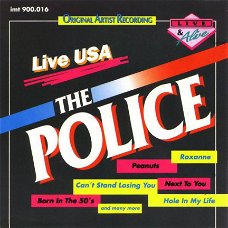 The Police ‎– Live USA  CD