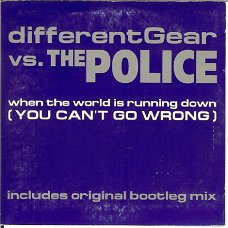 Different Gear Vs. The Police ‎– When The World Is Running Down (You Can't Go Wrong)  2 Track CDSing