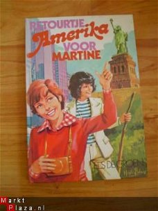 Retourtje Amerika voor Martine door Els de Groen