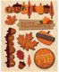 SALE NIEUW Fall Harvest / Herfst Adhesive Chipboard van K&Company - 1 - Thumbnail