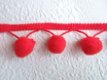 Bolletjes / pompoen band ~ Rood - 0 - Thumbnail