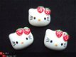 Grosgrain Hello Kitty band met sterretjes ~ 15 mm ~ Roze - 6 - Thumbnail