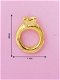 Bedel / Charm 0119, Ring (goud) - 1 - Thumbnail
