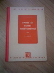 Dames- en herenkledingstoffen door G.B. Damen