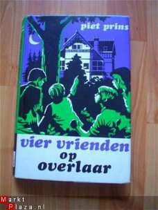 Vier vrienden op Overlaar door Piet Prins