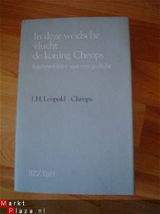 In deze weidsche vlucht de koning Cheops door Leopold