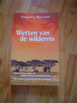 Wetten van de wildernis door Francesca Marciano - 1