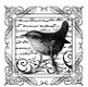 SALE NIEUW Cling stempels Little Songbird NR 2 van Crafty Individuals - 1 - Thumbnail