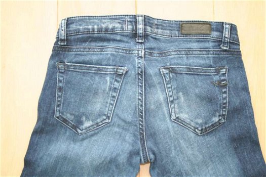 Donkere jeans LTB - waist 25 - low rise, super slim - 3