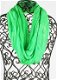 Col sjaal groen fluor. Dames sjaals online kopen. LAATSTE - 1 - Thumbnail