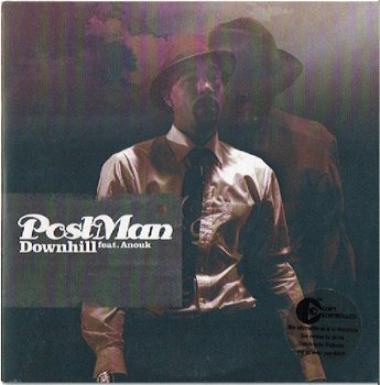 Postman Feat. Anouk ‎– Downhill 2 Track CDSingle - 1