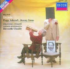 Riccardo Chailly - Walton*, Peggy Ashcroft, Jeremy Irons, London Sinfonietta, Riccardo Chailly, Stra - 1