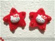 Hello Kitty gaat zwemmen, strijkapplicatie ~ 7,5 cm - 4 - Thumbnail