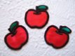 Kleine appel strijkapplicatie ~ 2,5 cm - 0 - Thumbnail