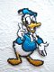Donald Duck strijkapplicatie ~ 5 cm ~ Blauw - 0 - Thumbnail