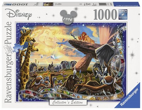 Ravensburger - Lion King - 1000 Stukjes Nieuw - 2